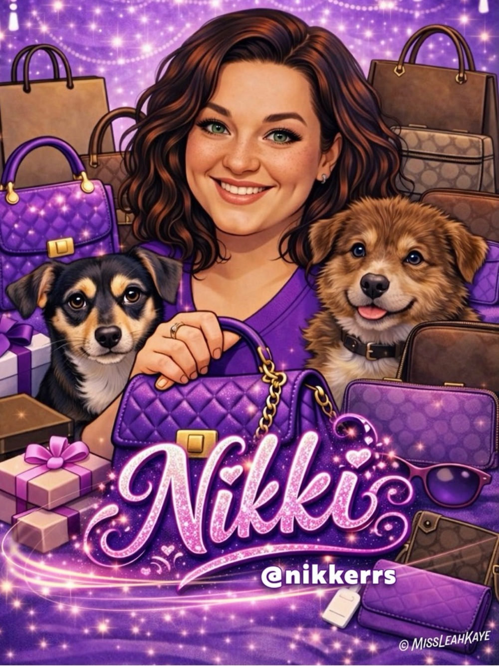 💜 Nikki’s Show Flier 💜